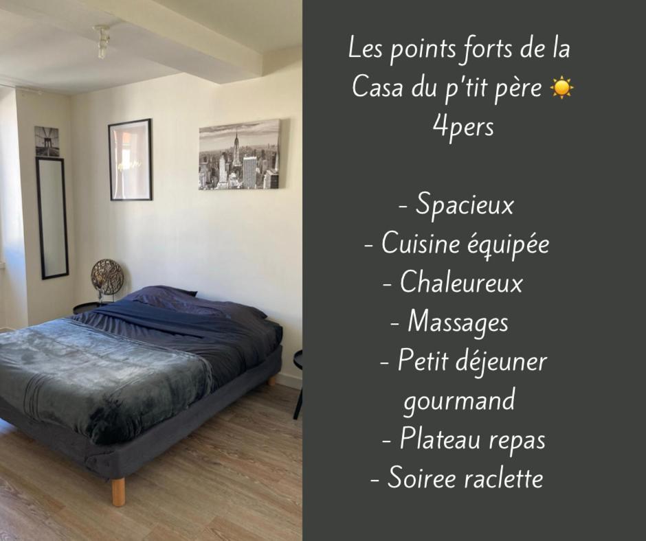 Appartamento La Casa du p'tit père 2 adultes et 2 ou 3 enfants Rives  Esterno foto